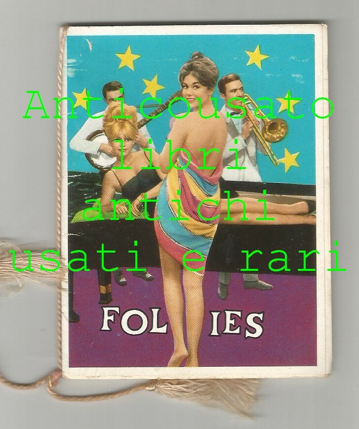 Folies calendarietto da barbiere 1965 trocadero copacabana Mocambo Alhambra