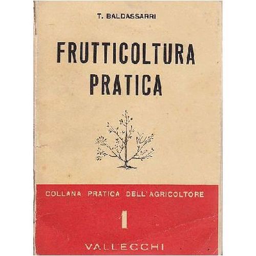 FRUTTICOLTURA PRATICA di Baldassarri 1953 Vallecchi Libro manuale alberi frutta