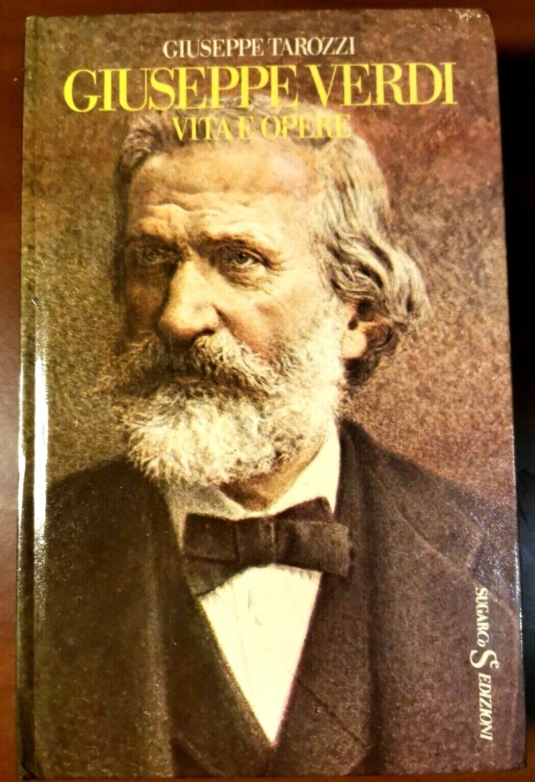 GIUSEPPE VERDI vita e opere di Tarozzi 1982 Sugarco libro …