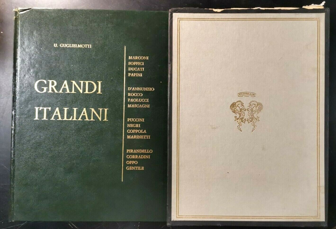 GRANDI ITALIANI vol 1 di Guglielmotti 1970 Centro editoriale nazionale …