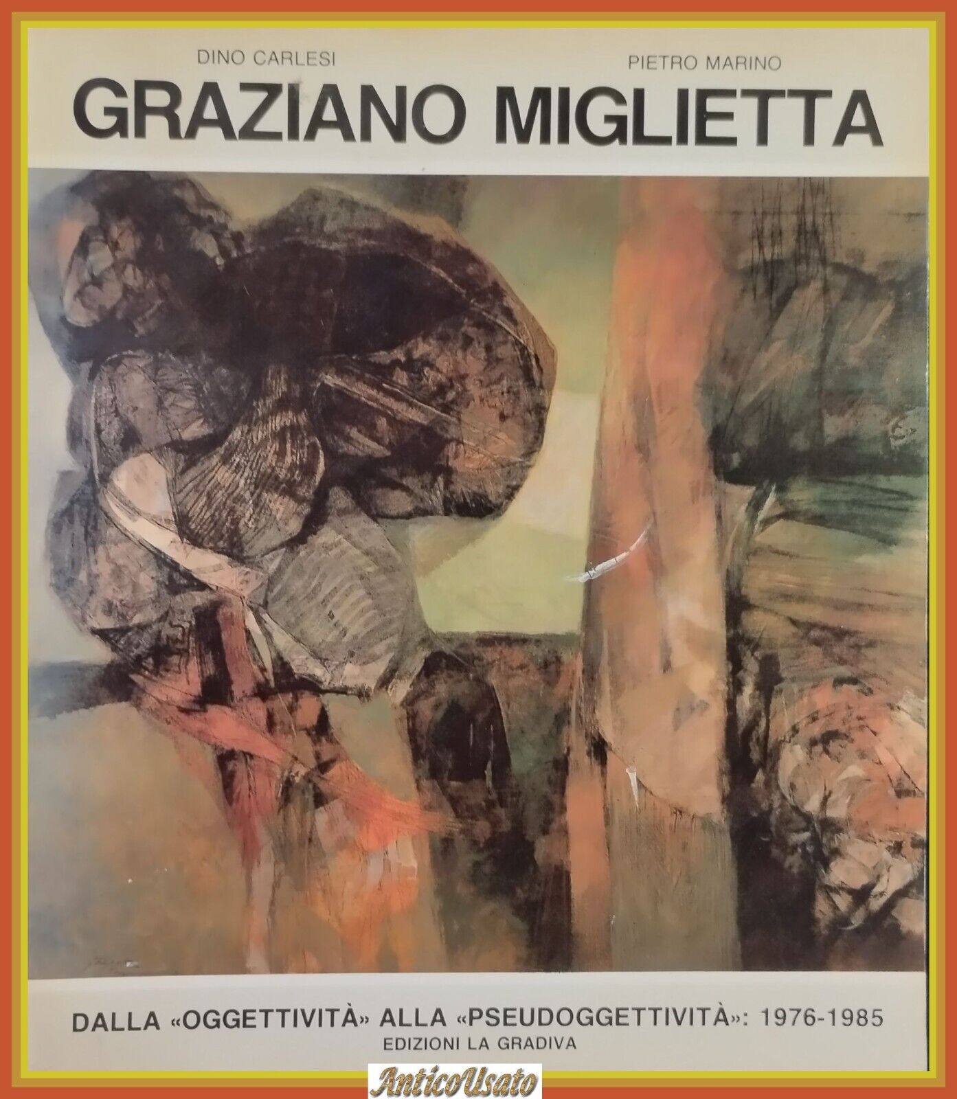GRAZIANO MIGLIETTA DA OGGETTIVITÁ ALLA PSEUDOGGETTIVIÁ Carlesi Marino 1985 LIBRO