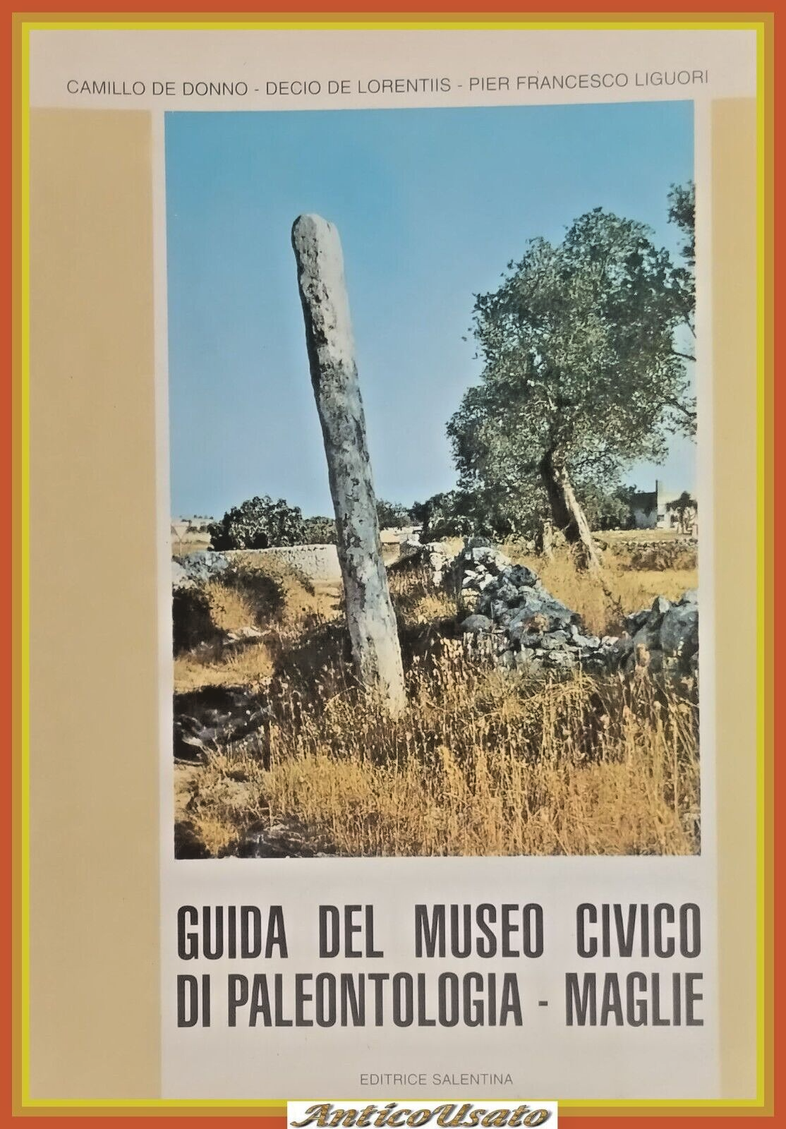 GUIDA DEL MUSEO CIVICO DI PALEONTOLOGIA MAGLIE De Donno Lorentiis …