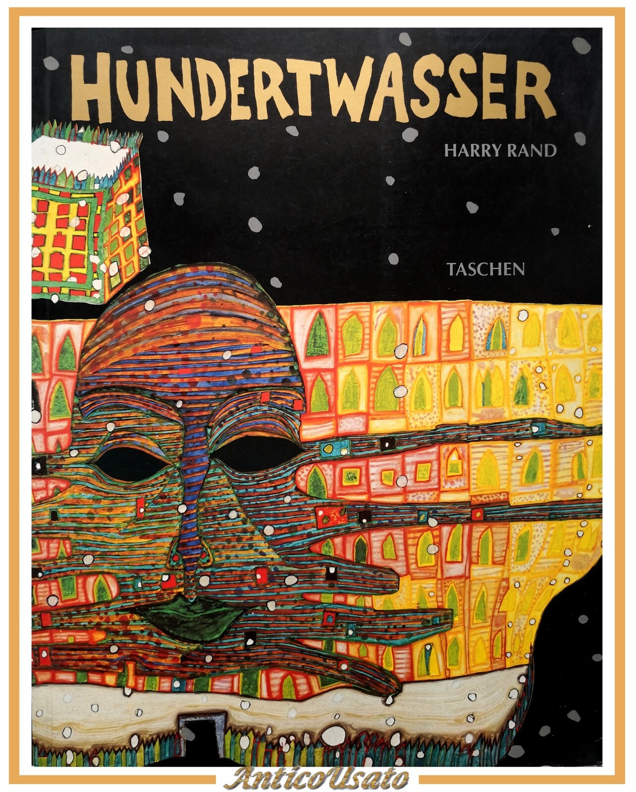 HUNDERTWASSER di Harry Rand 1992 Benedikt Taschen libro arte
