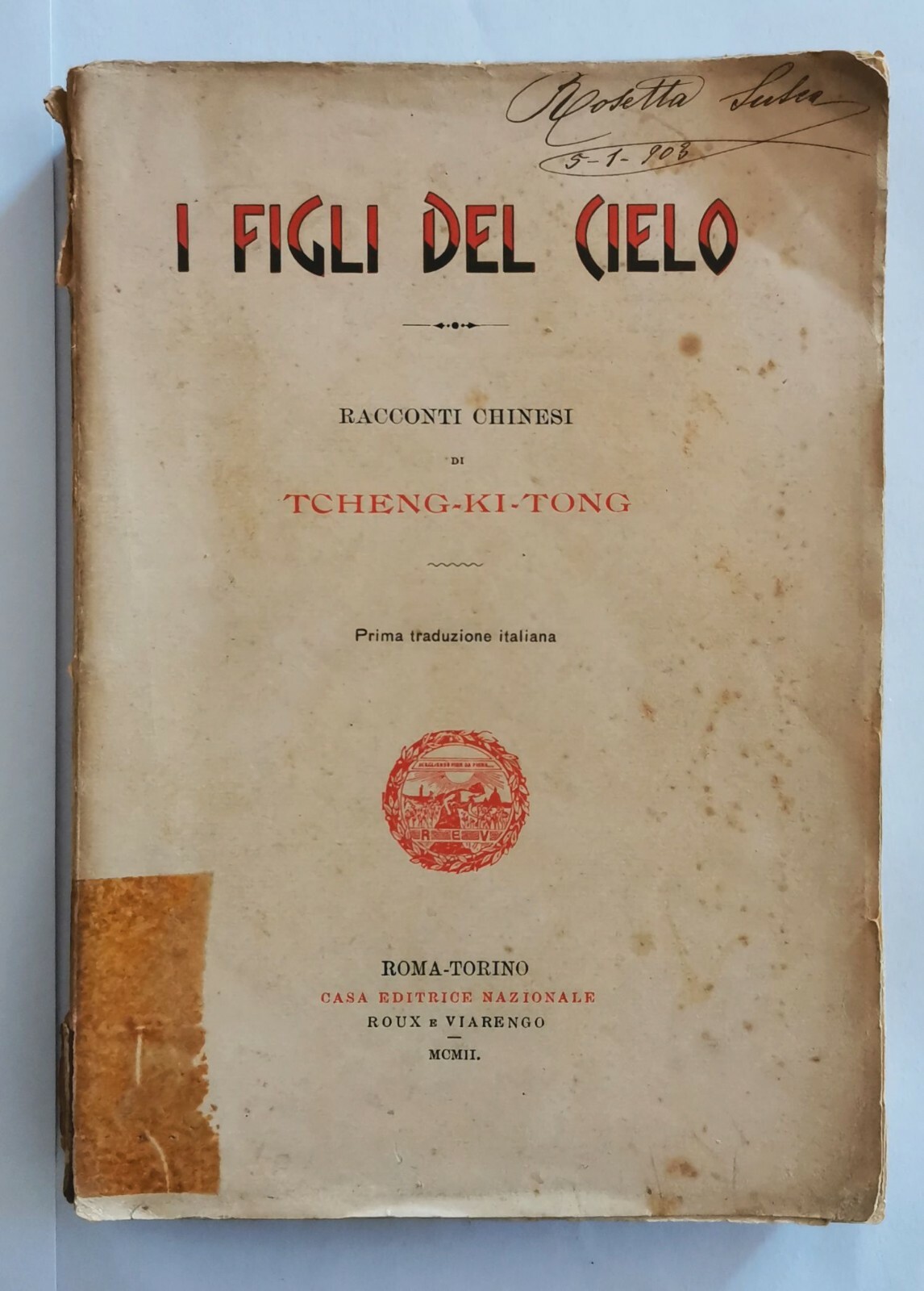 I FIGLI DEL CIELO racconti cinesi di Tcheng Ki Tong …