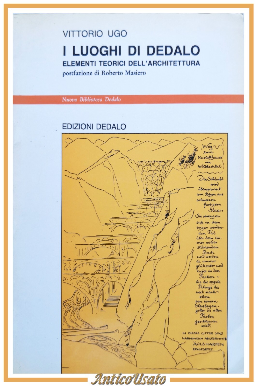 I LUOGHI DI DEDALO di Vittorio Ugo 1991 elementi teorici …