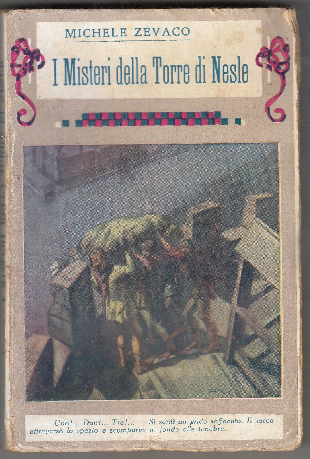 I MISTERI DELLA TORRE DI NESLE di Michele Zevaco 1932 …