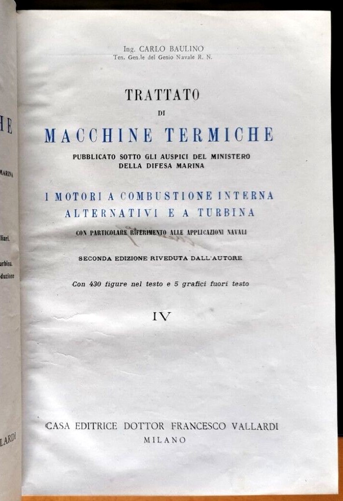 I MOTORI A COMBUSTIONE INTERNA ALTERNATIVI E A TURBINA di …
