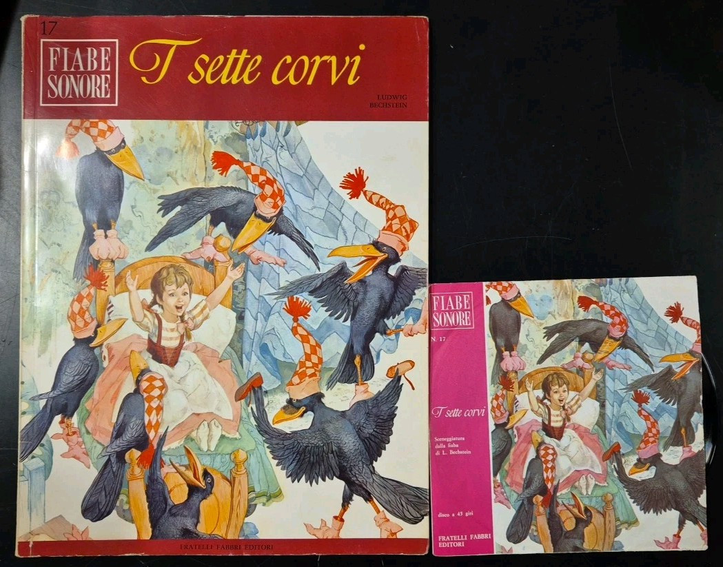 I SETTE CORVI di Ludwig Bechstein FIABE SONORE 17 Fabbri …