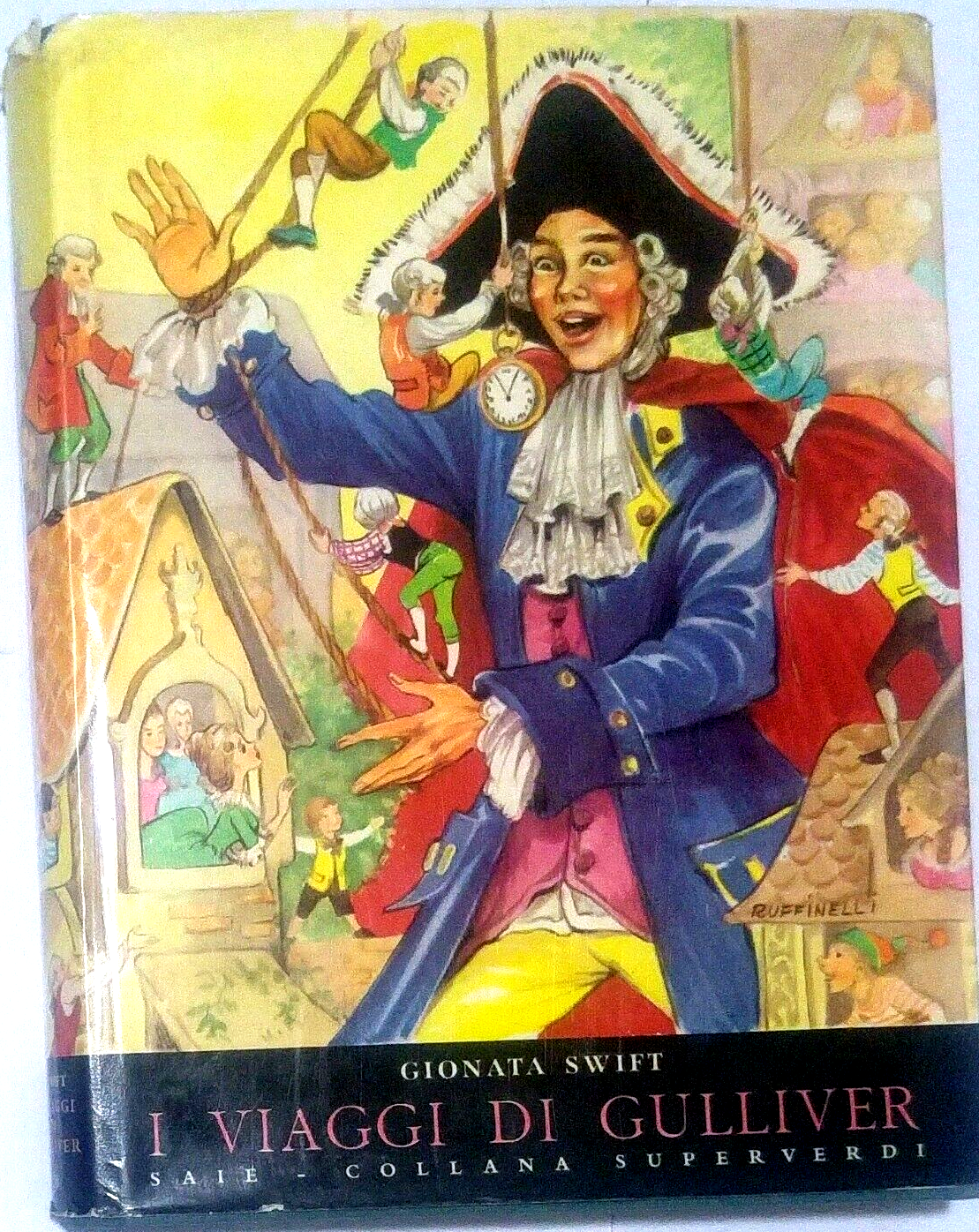 I VIAGGI DI GULLIVER di Gionata Swift 1952 SAIE libro …