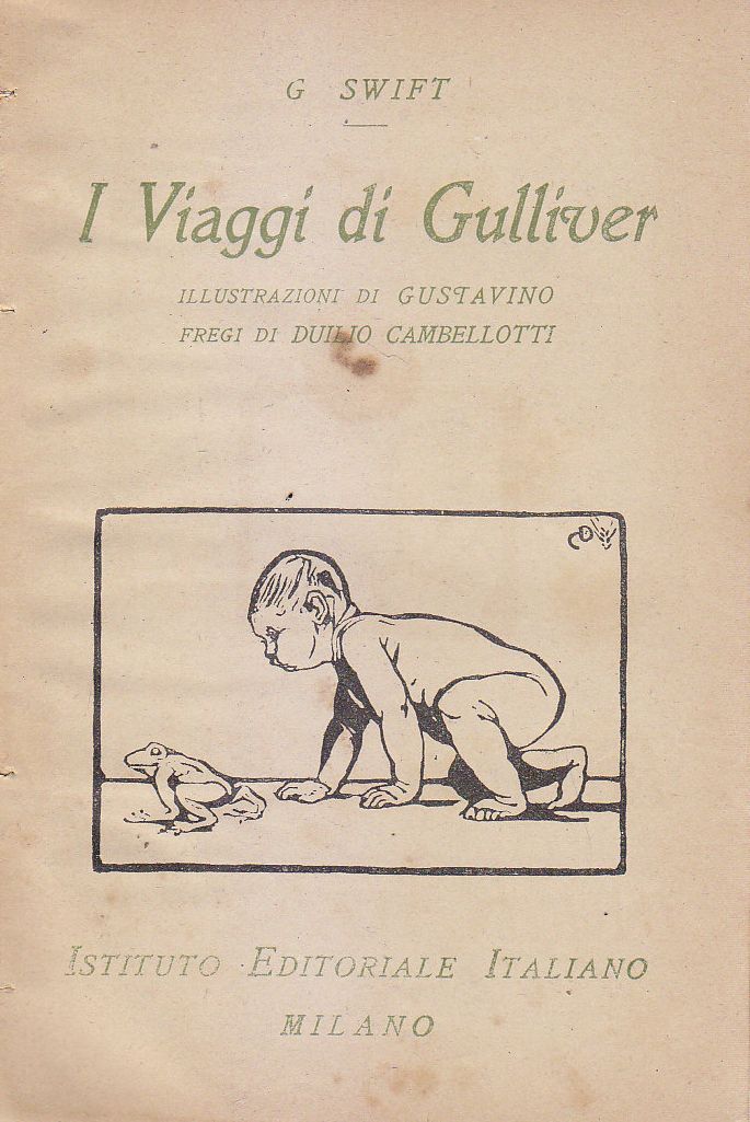I Viaggi Di Gulliver di Swift libro Illustrato Gustavino anni'20 …