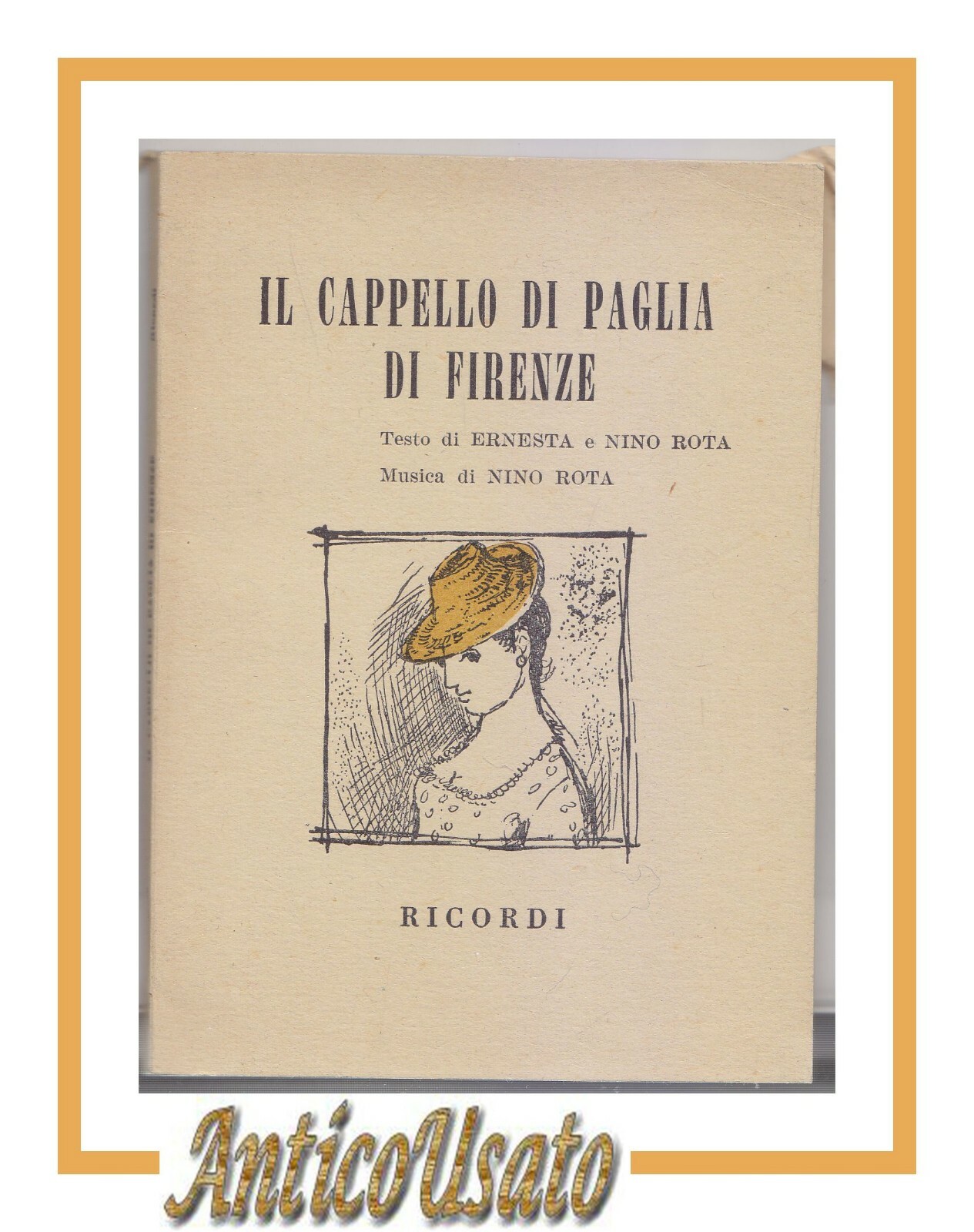 IL CAPPELLO DI PAGLIA DI FIRENZE di Nino Rota Libretto …