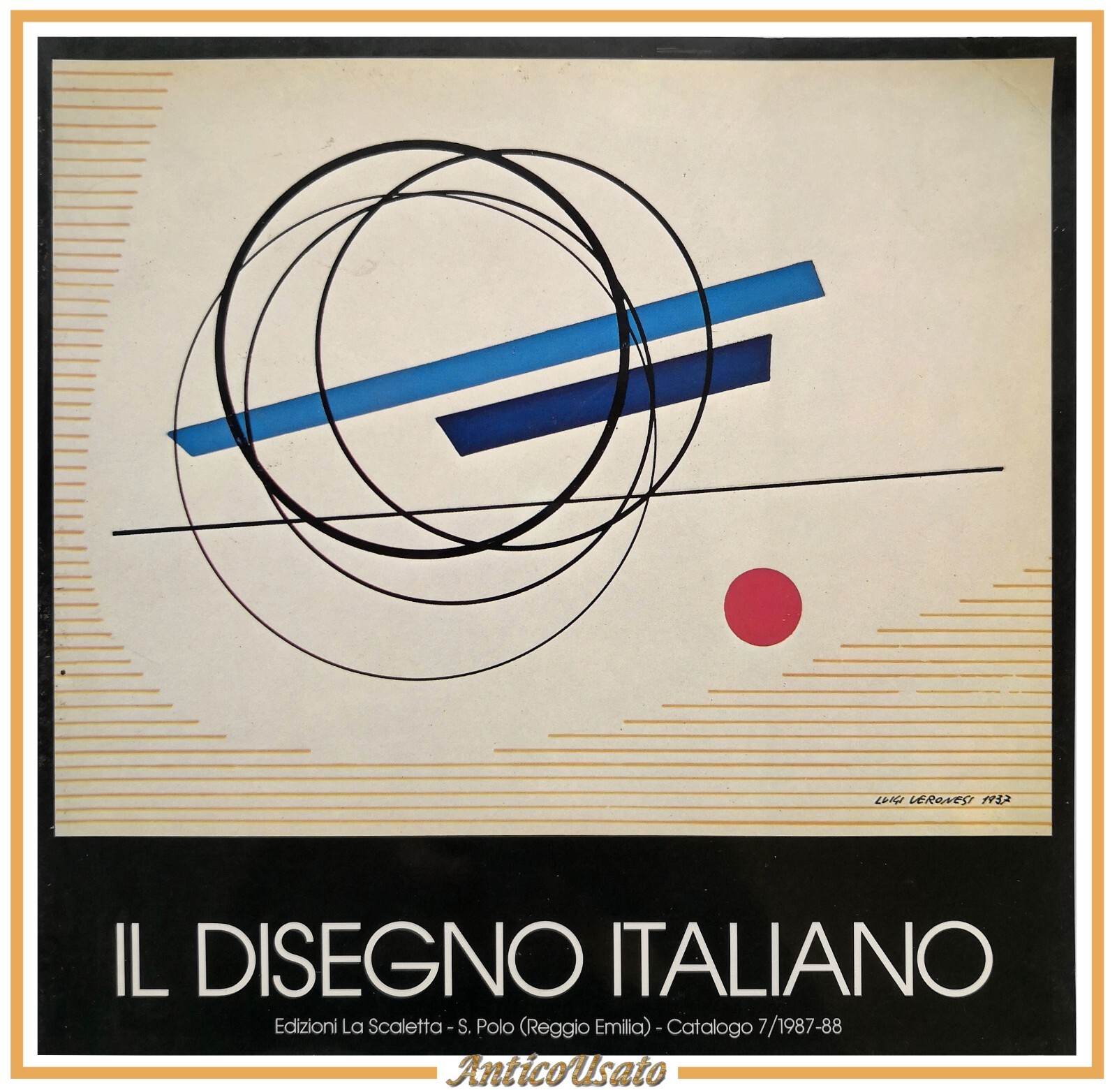 IL DISEGNO ITALIANO Catalogo 7 1987 1988 Edizioni La Scaletta …