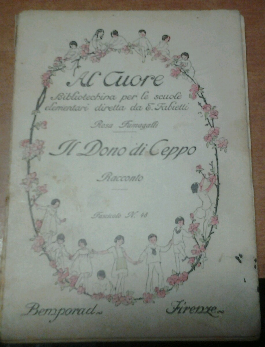IL DONO DI CEPPO racconto di Rosa Fumagalli 1924 Bemporad …