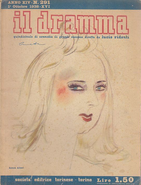 IL DRAMMA ottobre 1938 IL PESCATORE DI BALENE Carlo Veneziani …