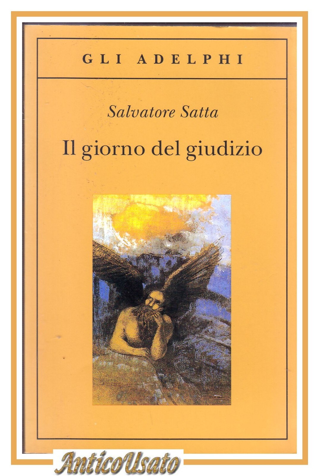 Il giorno del giudizio di Salvatore Satta 2007 Adelphi libro …