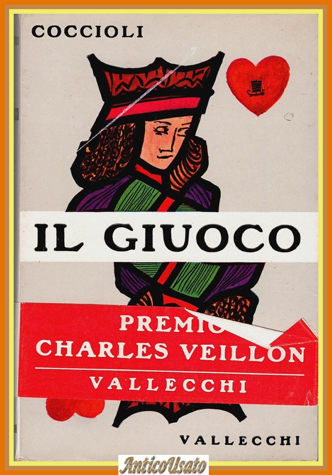 IL GIUOCO di Carlo Coccioli 1961 Vallecchi Libro romanzo