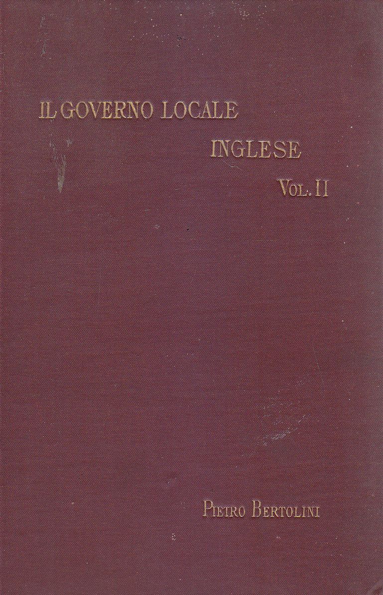 Il Governo Locale Inglese e le sue relazioni con la …