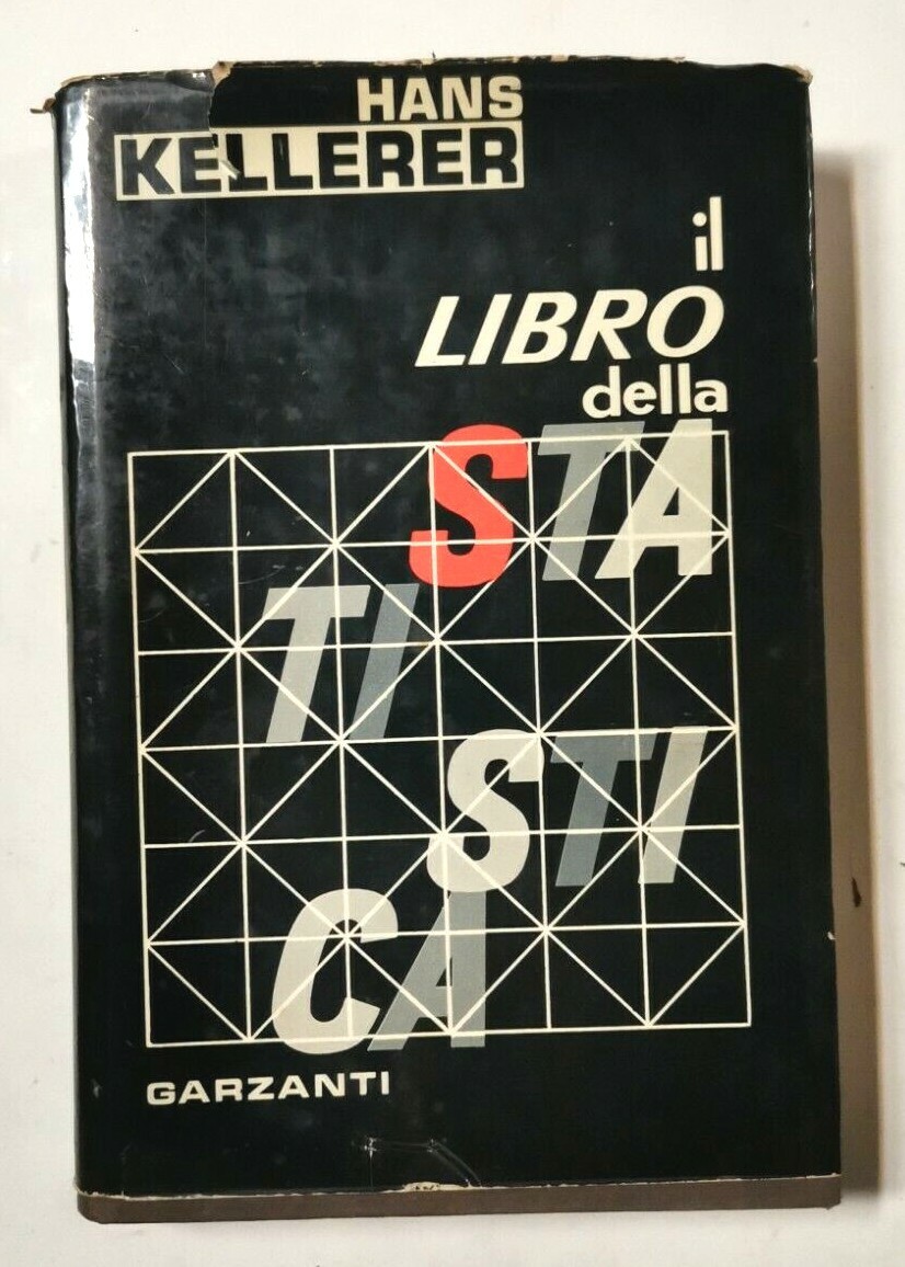 IL LIBRO DELLA STATISTICA di Hans Kellerer 1963 Garzanti libro …