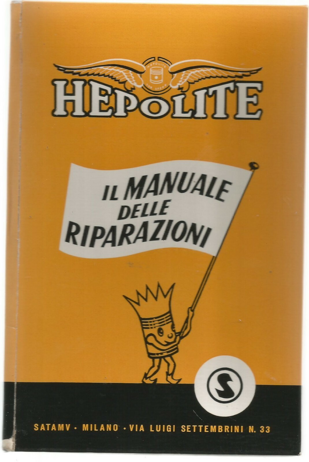 IL MANUALE DELLE RIPARAZIONI Hepolite 1957? Hepworth & Grandage AUTO …