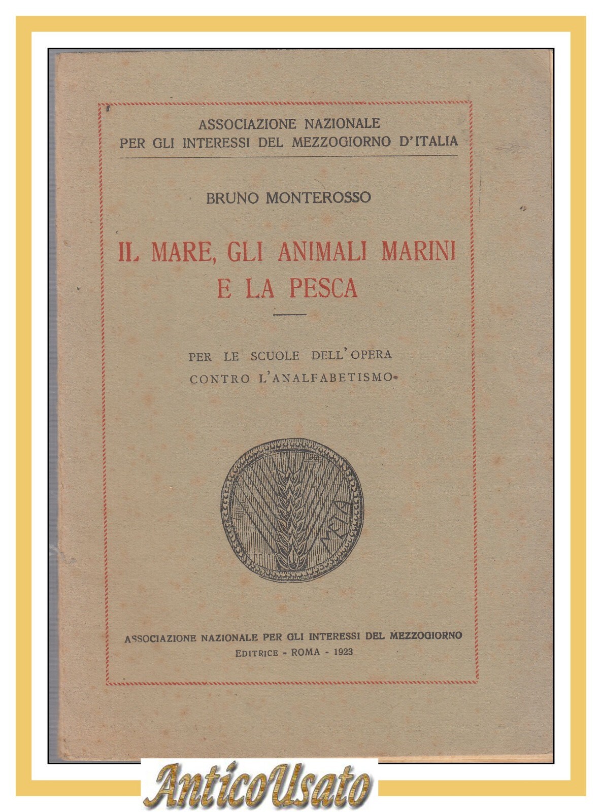 IL MARE GLI ANIMALI MARINI E LA PESCA di Bruno …