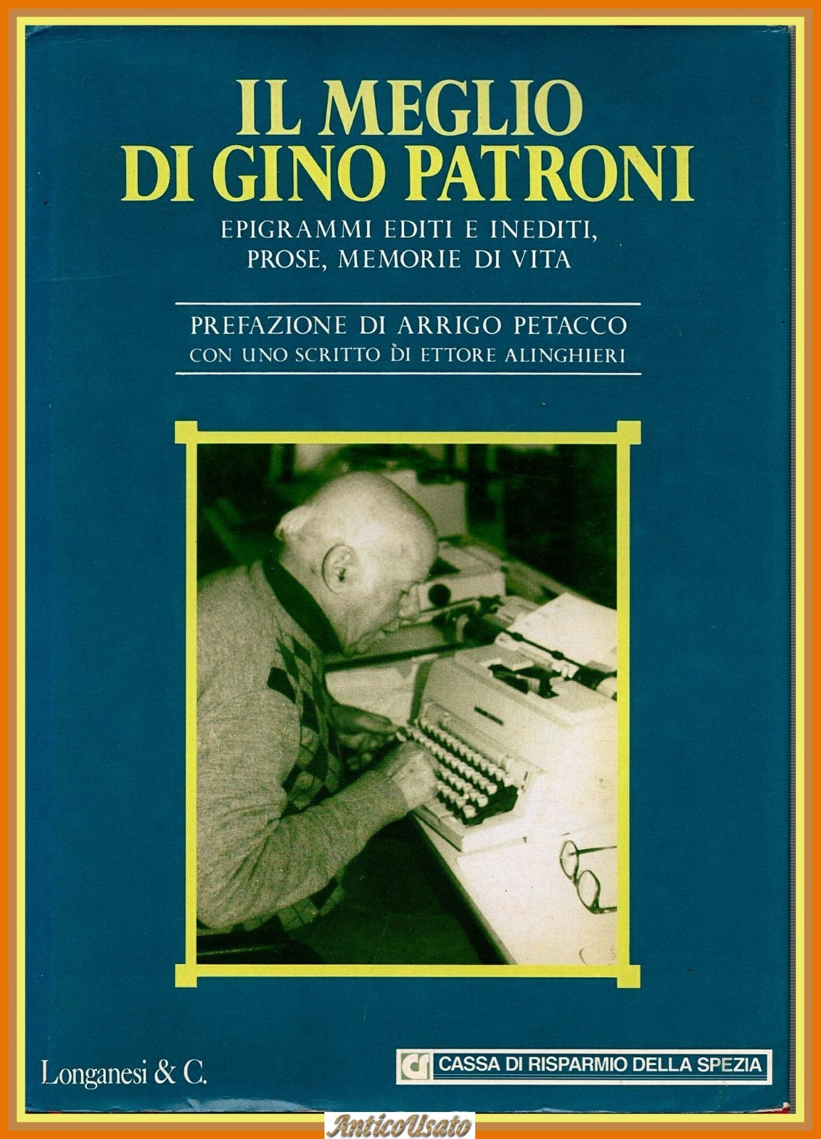 IL MEGLIO DI GINO PATRONI 1993 Longanesi Libro epigrammi editi …