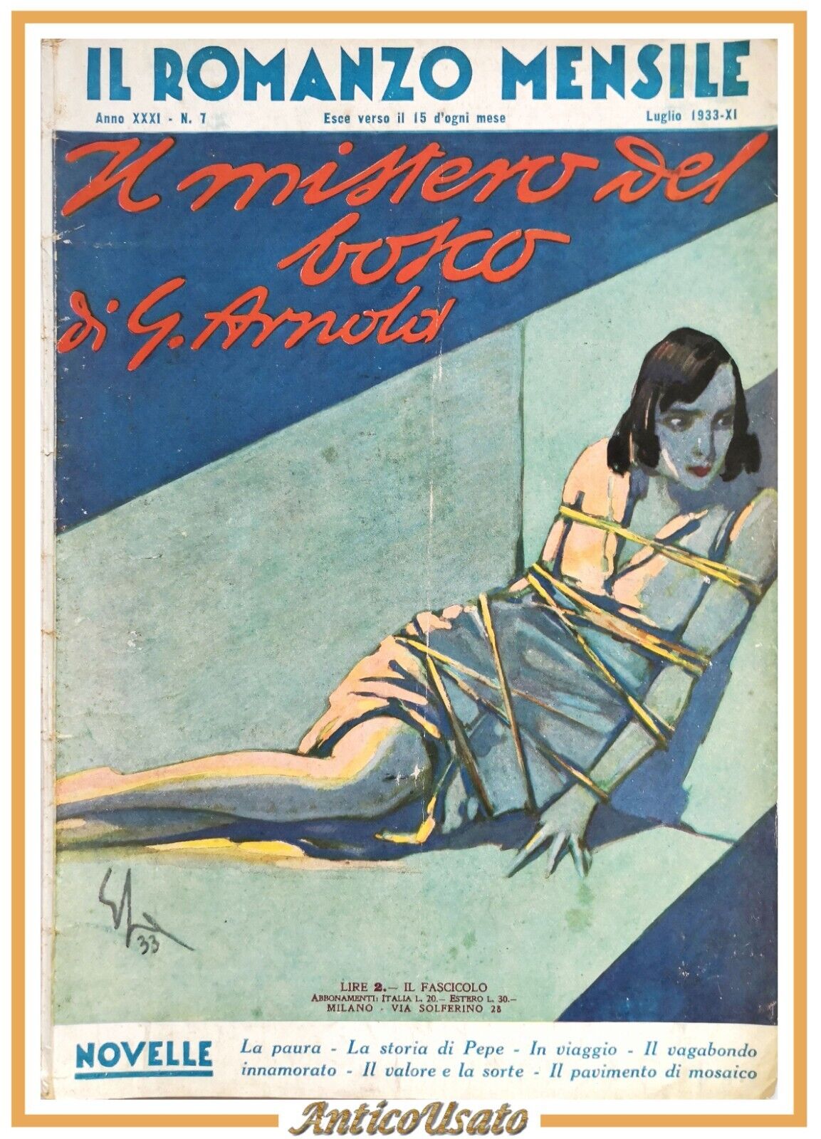 IL MISTERO DEL BOSCO di G Arnold Il romanzo mensile …
