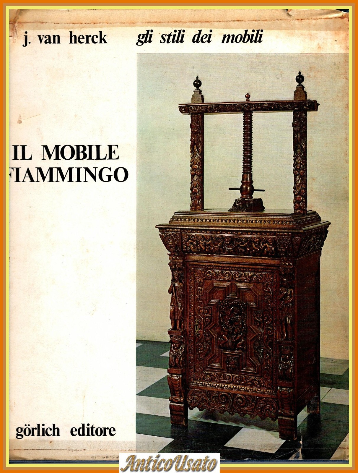 IL MOBILE FIAMMINGO di J Van Herck 1972 Gorlich Libro …