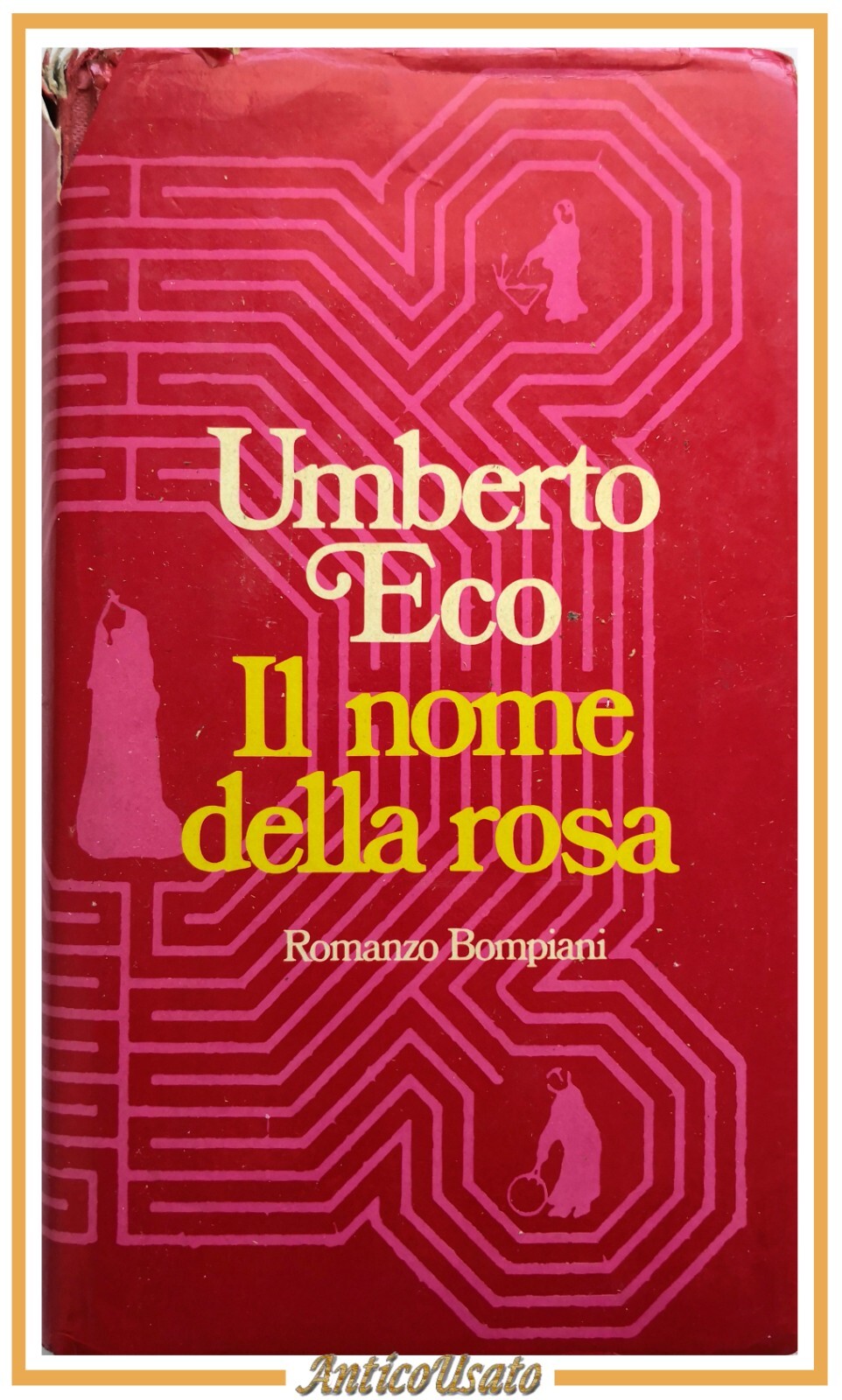 IL NOME DELLA ROSA di Umberto Eco 1981 Bompiani Libro …