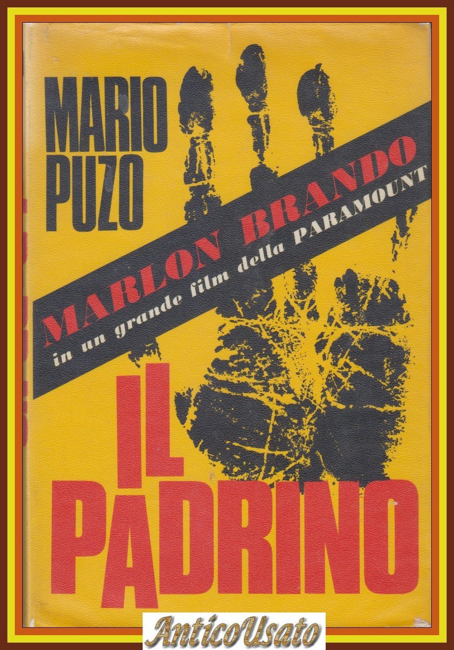 IL PADRINO di Mario Puzo 1972 Dall'Oglio Editore Libro