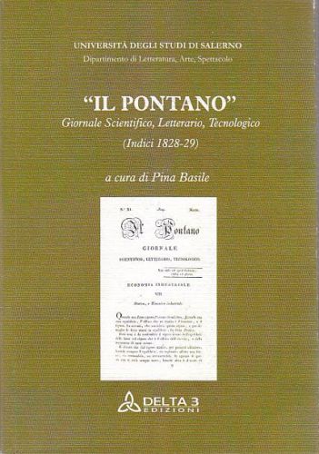IL PONTANO giornale scientifico letterario tecnologico - REPRINT - Salerno …