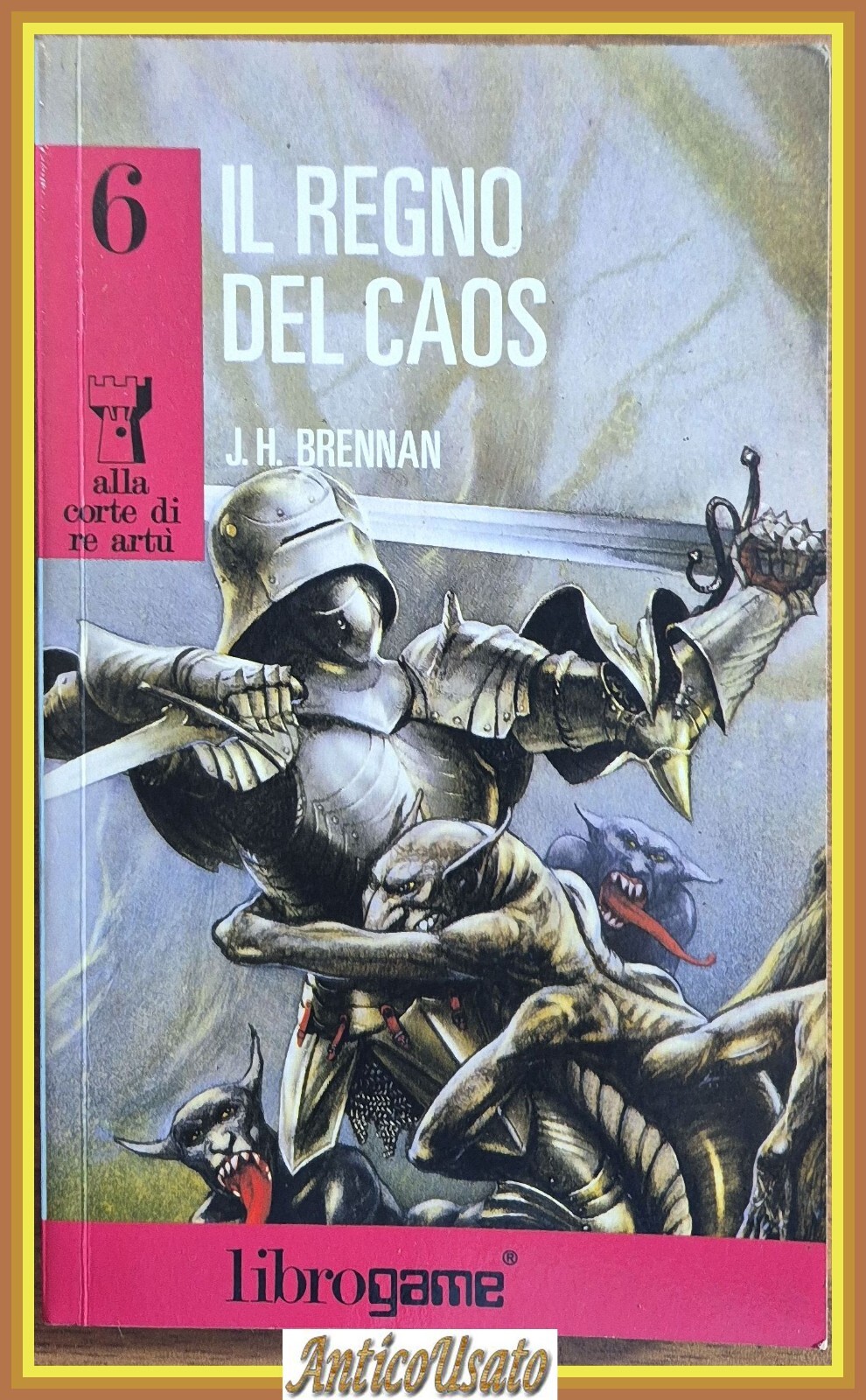IL REGNO DEL CAOS di J H Brennan 1990 edizioni …