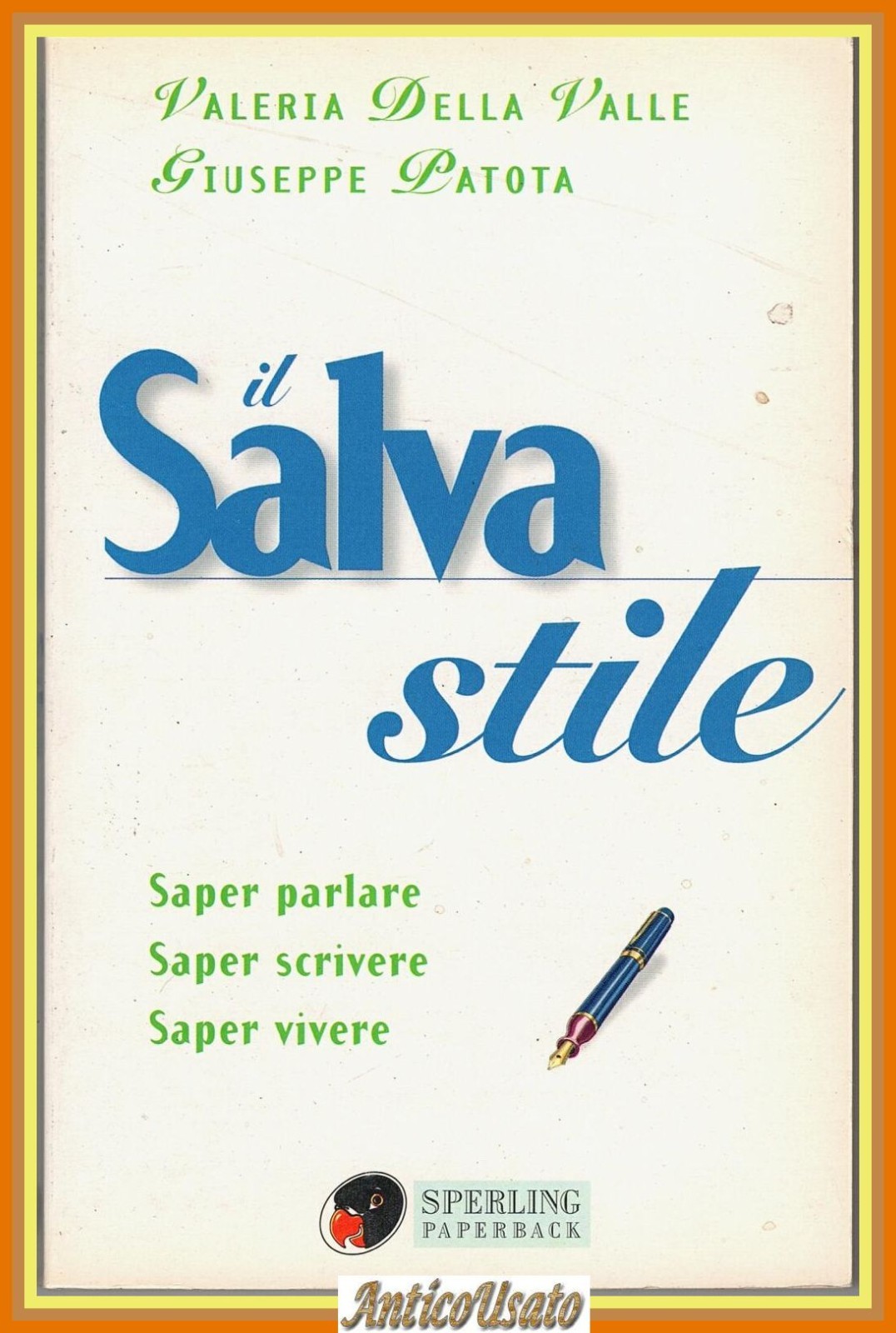 IL SALVASTILE di Della Valle Patota Sperling Paperback 1998 lingua …