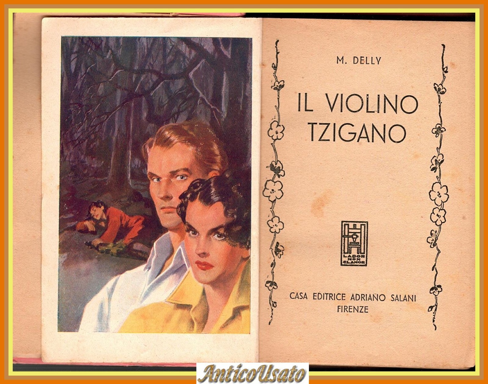 IL VIOLINO TZIGANO di M Delly 1952 Salani Biblioteca delle …