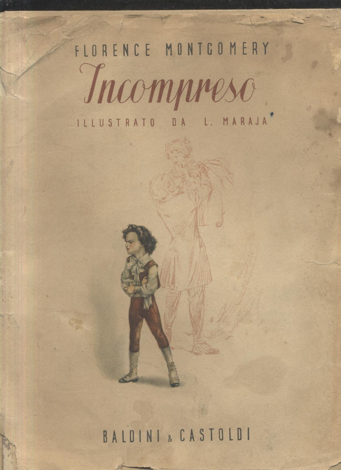 INCOMPRESO di Florence Montgomery illustrato da Maraja 1946 libro per …