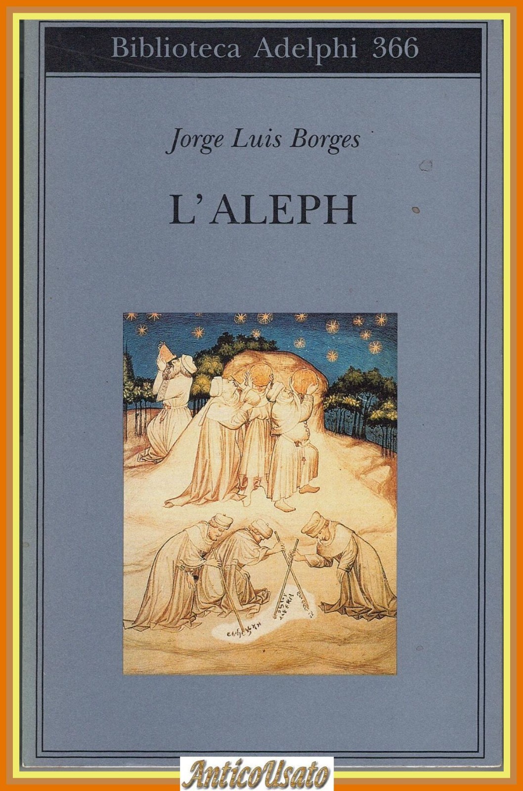 L'ALEPH di Jorge Luis Borges 1998 Biblioteca Adelphi 366 Libro …