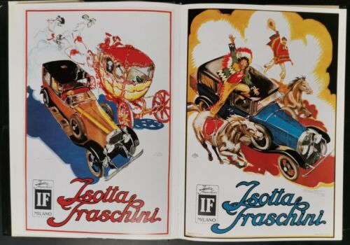 L'AUTOMOBILE ITALIANA 1918 1943 di Alberto Bellucci 1984 con pubblicità …