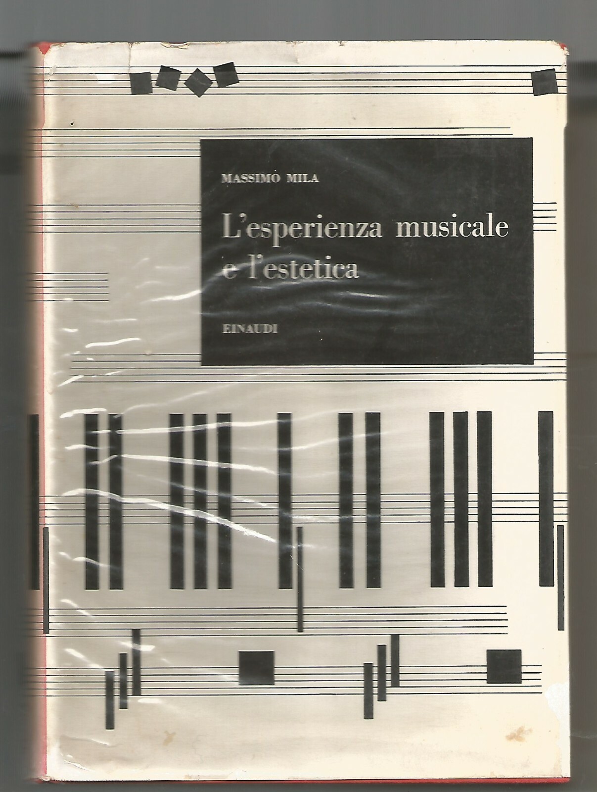 L'ESPERIENZA MUSICALE E L'ESTETICA di Massimo Mila 1956 Einaudi Saggi …