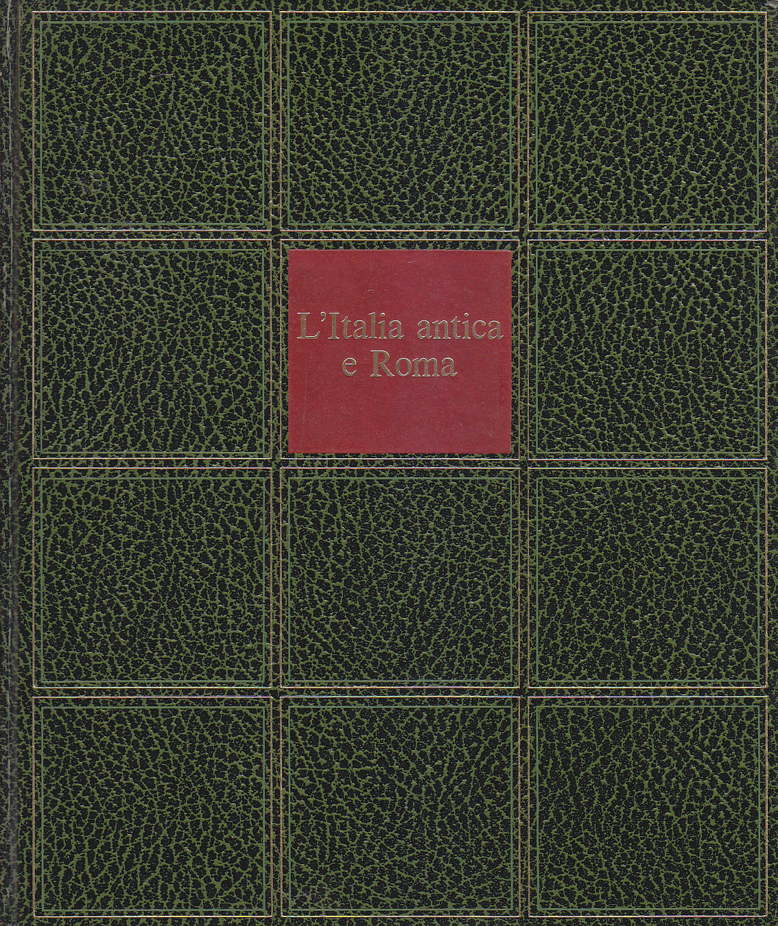 L'ITALIA ANTICA E ROMA di German Hafner 1970 Rizzoli libro …