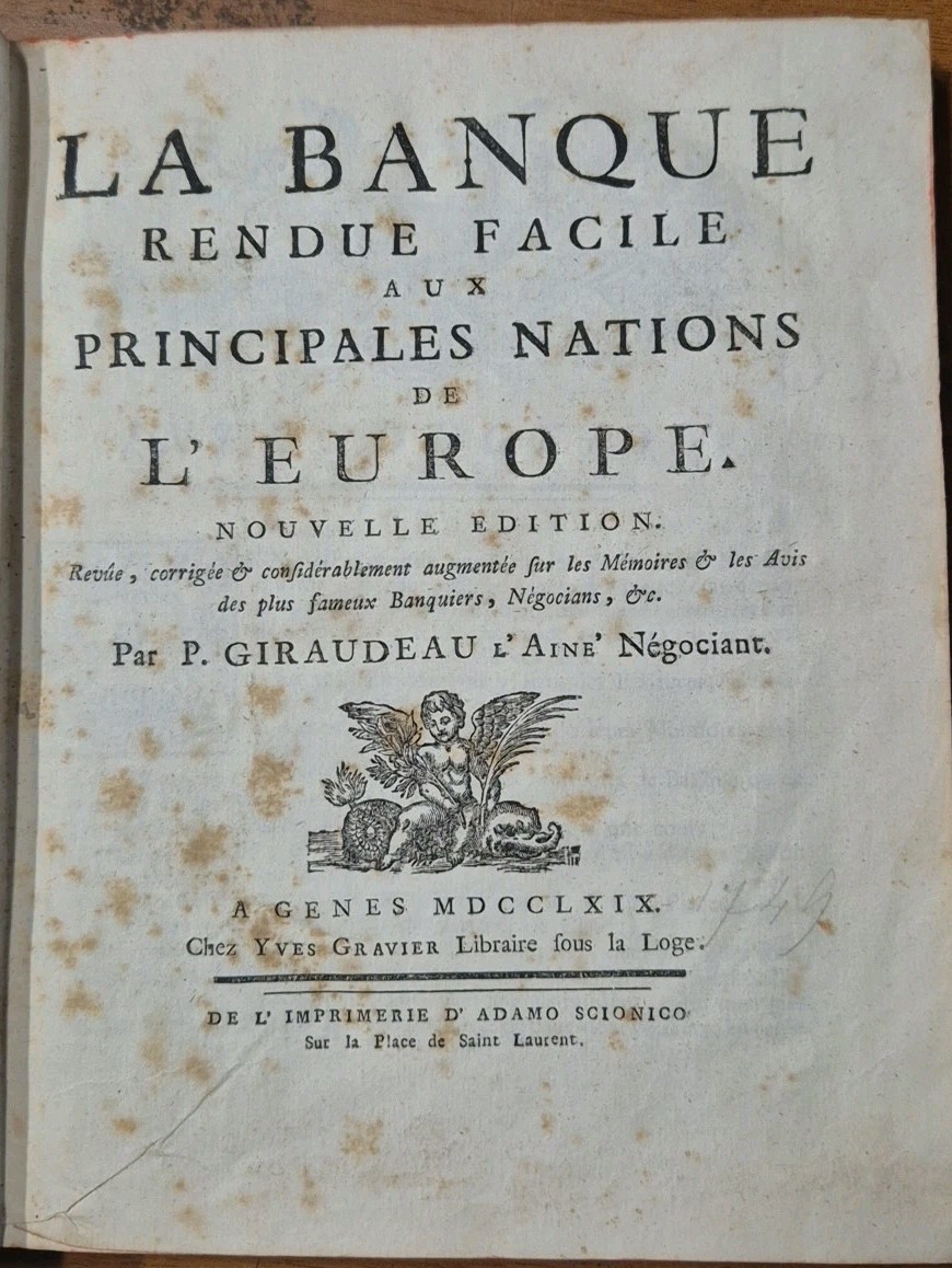 LA BANQUE RENDUE FACILE AUX PRINCIPALES NATIONS DE L’EUROPE di …