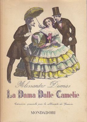 LA DAMA DELLE CAMELIE di Alessandro Dumas Libro illustrato Lynch …