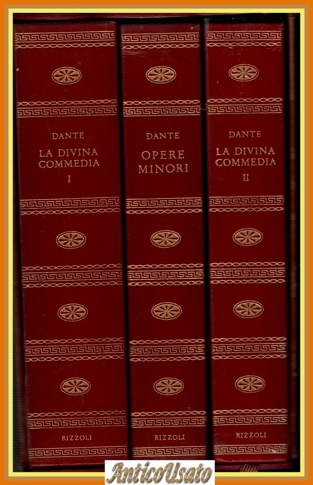 LA DIVINA COMMEDIA + OPERE MINORI di Dante Alighieri 3 …