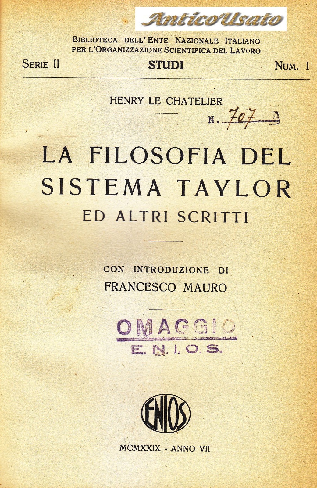 LA FILOSOFIA DEL SISTEMA TAYLOR ALTRI SCRITTI di Henry Le …