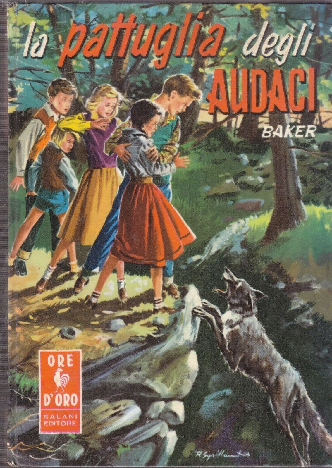 la pattuglia degli audaci di Olaf Baker 1957 Salani libro …
