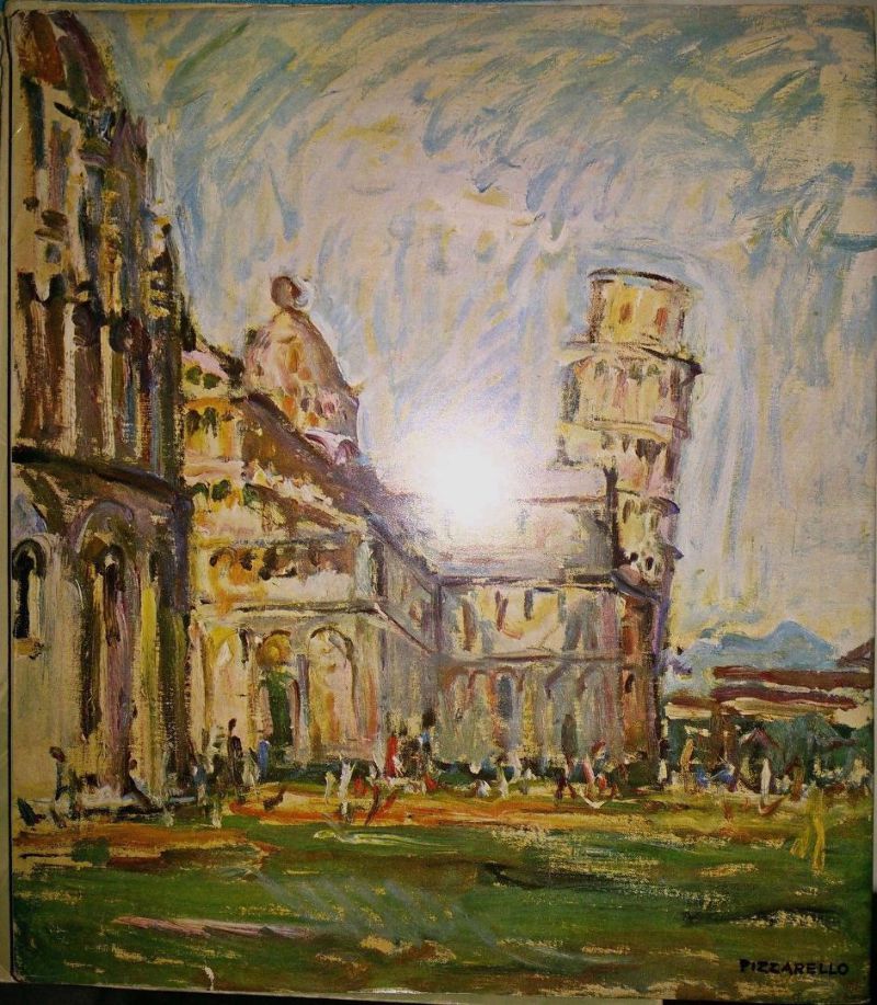 LA PIAZZA DEL DUOMO DI PISA Enzo Carli 1956 Gherardo …