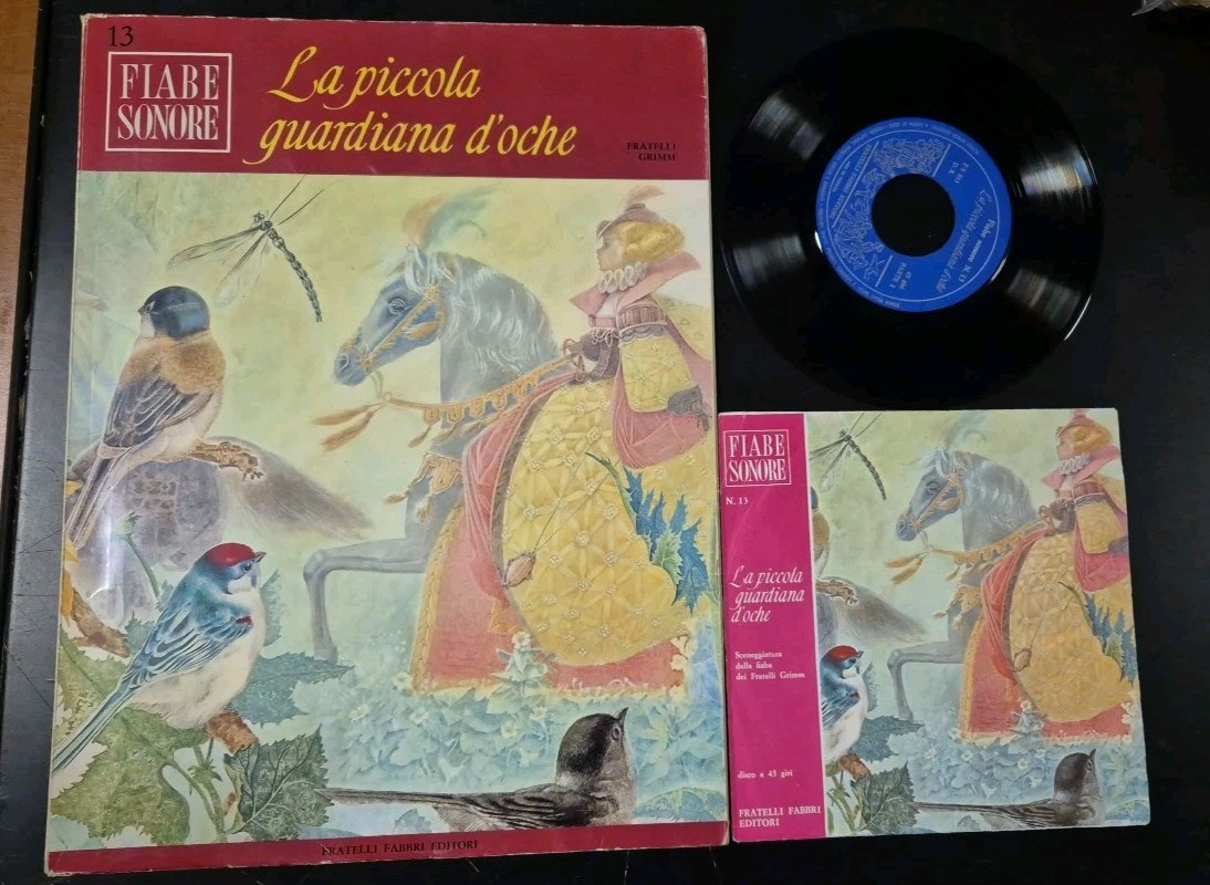 LA PICCOLA GUARDIANA D'OCHE Fratelli Grimm FIABE SONORE 13 Fabbri …