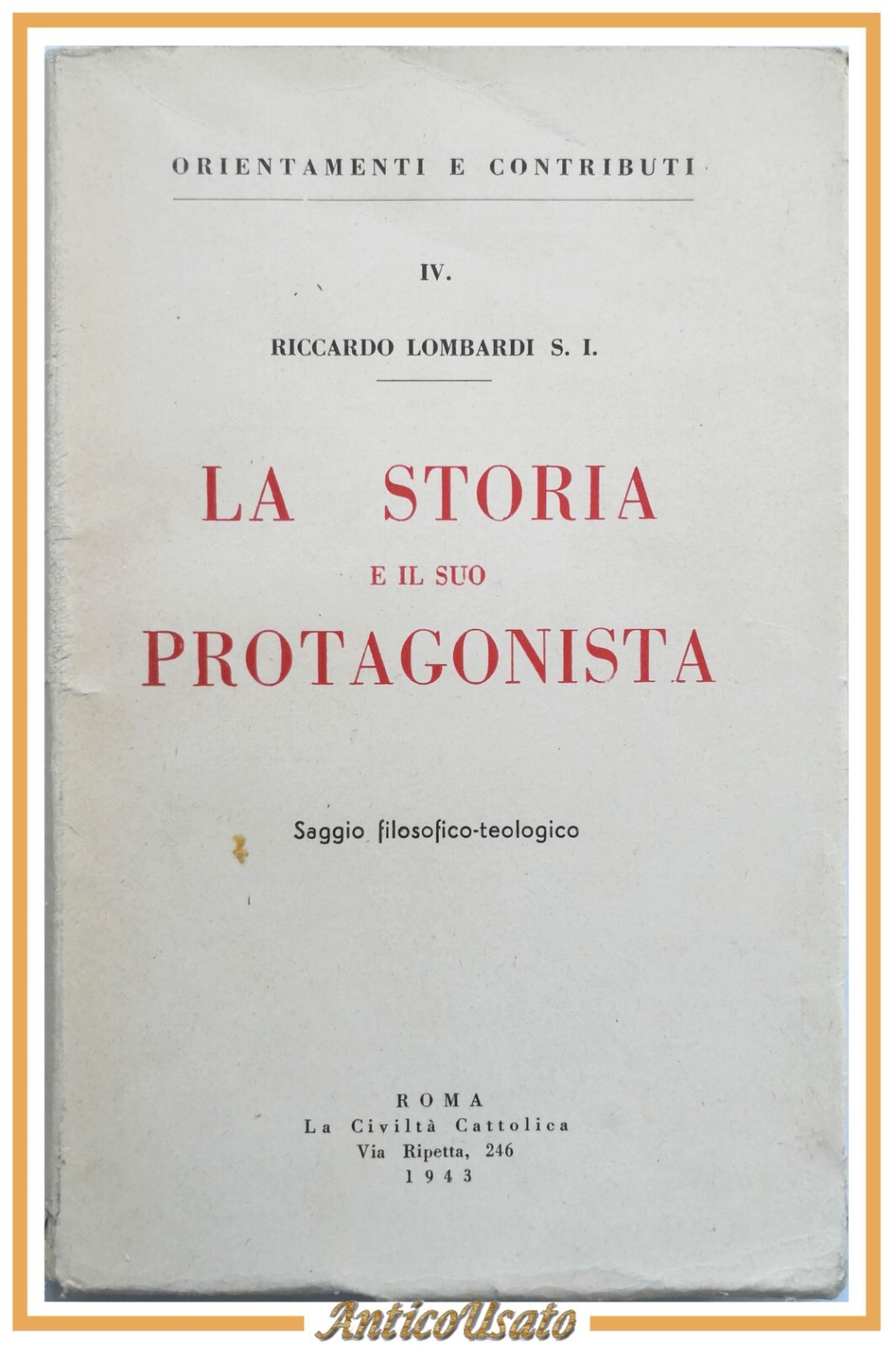LA STORIA E IL SUO PROTAGONISTA di Riccardo Lombardi 1943 …