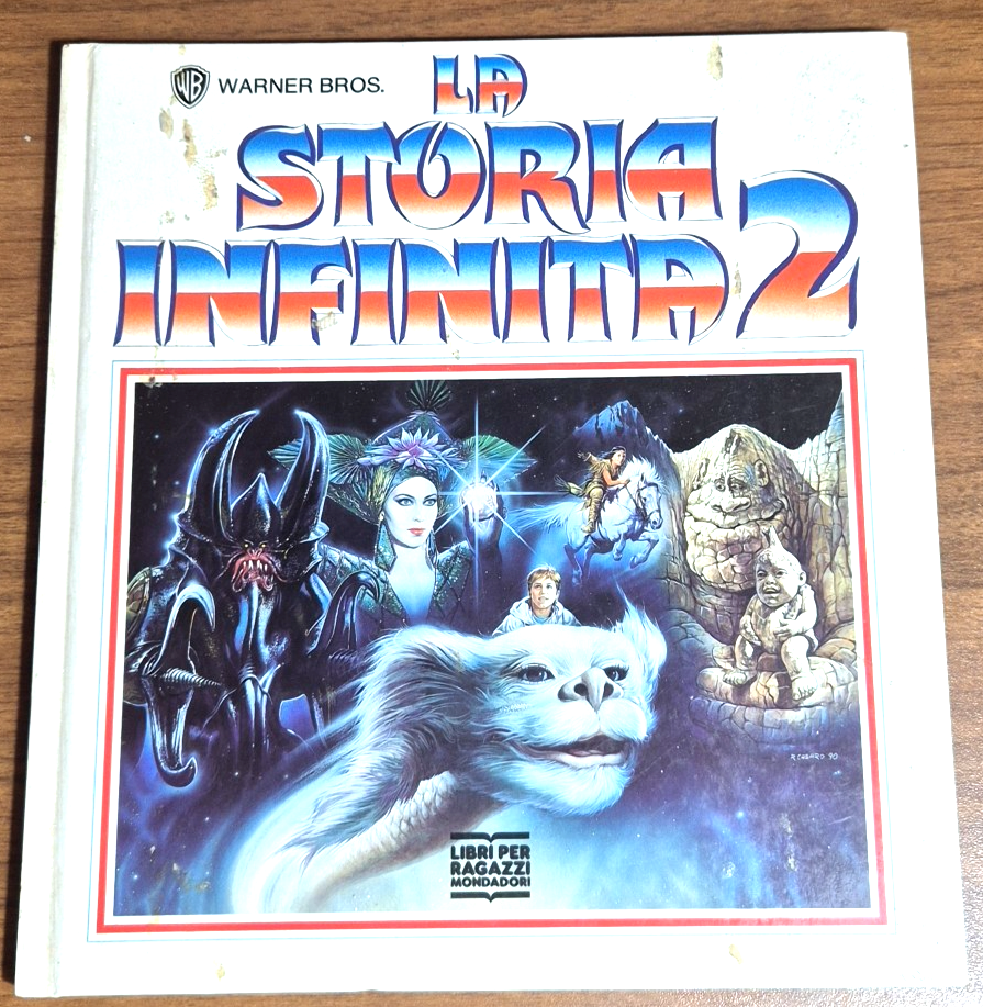 LA STORIA INFINITA 2 Warner Bros 1990 Mondadori Libro tratto …