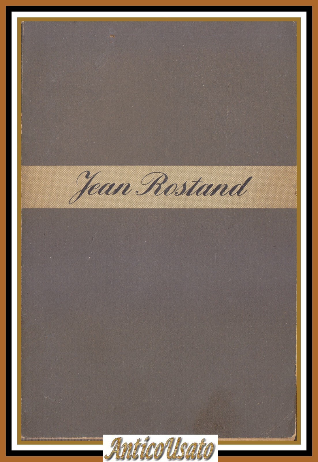 LA VITA DEL BACO DA SETA di Jean Rostand 1947 …