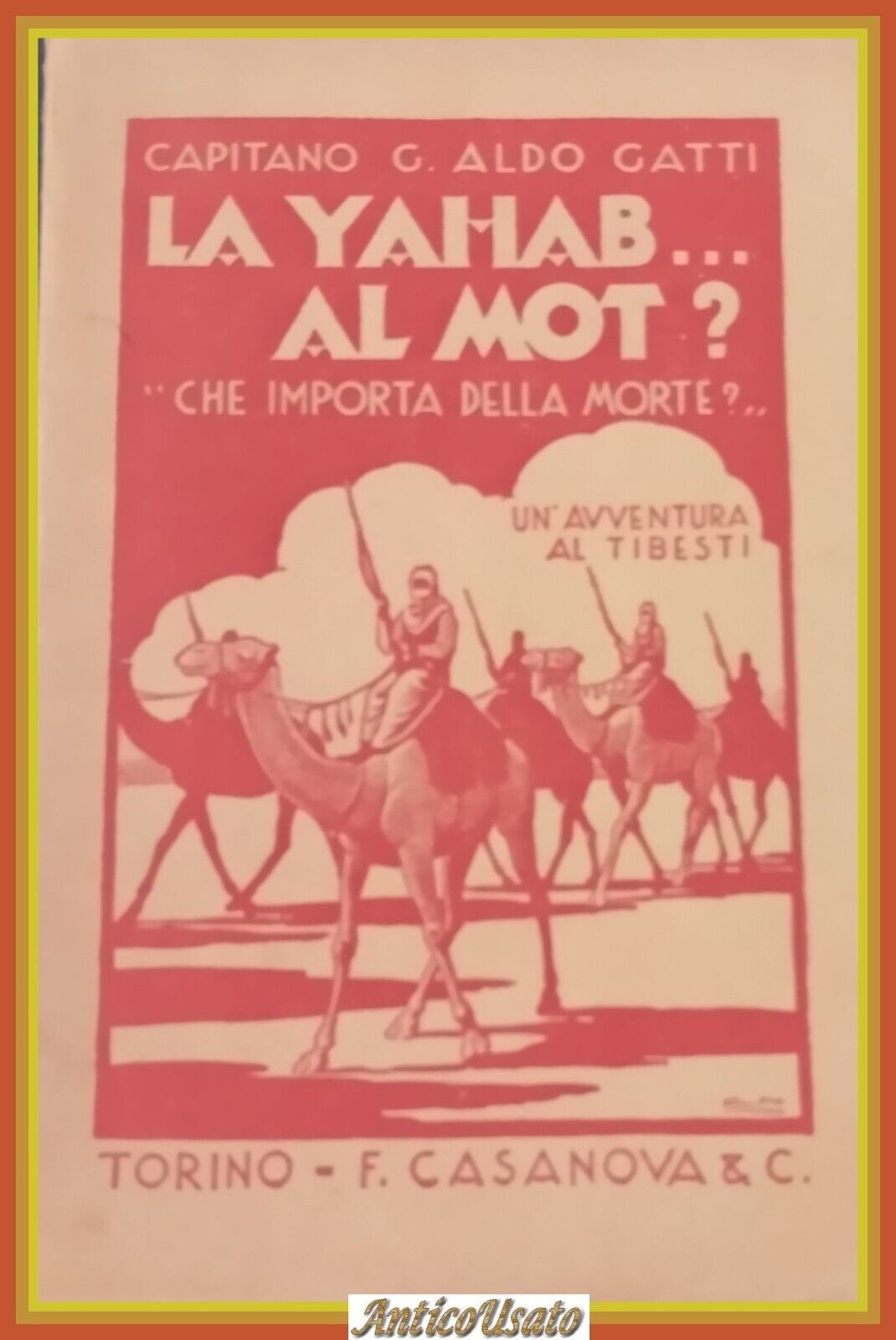 LA YAHAB AL MOT CHE IMPORTA DELLA MORTE di Aldo …