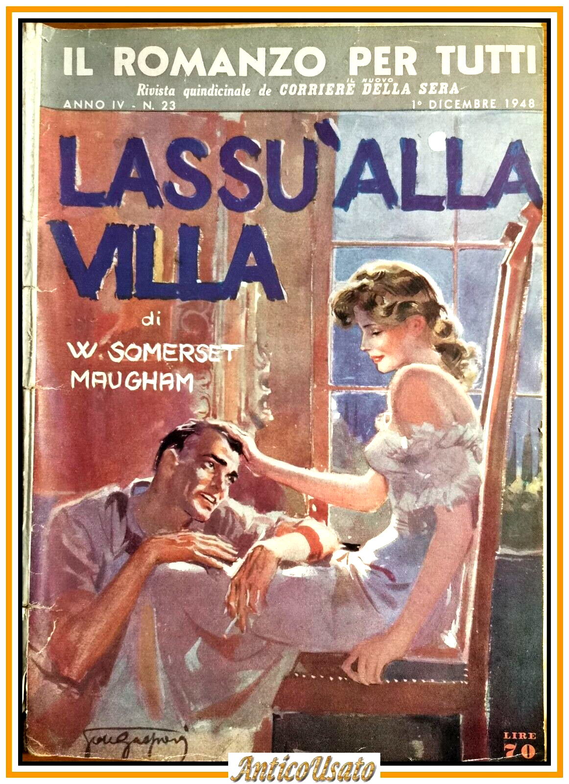 Lassù Alla Villa di W Somerset Maugham 1948 romanzo per …
